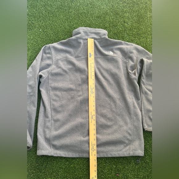 The North Face Men’s  Gray Jacket Full Zip 100% Polyester Size Large L - Picture 2 of 8